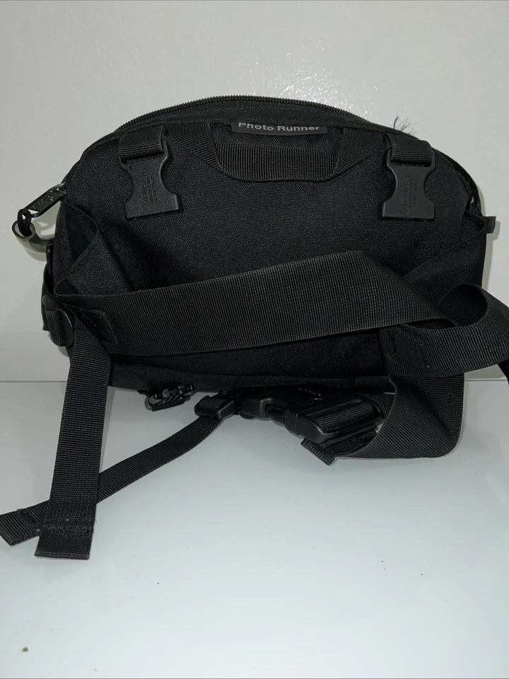 Lowepro Photo Runner Padded Camera Hip Bag Fanny Pack Adjustable Dividers Black - Image 2 of 4