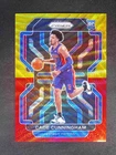 2021-22 Panini Prizm Cade Cunningham #282 RC Rookie Red Gold Wave