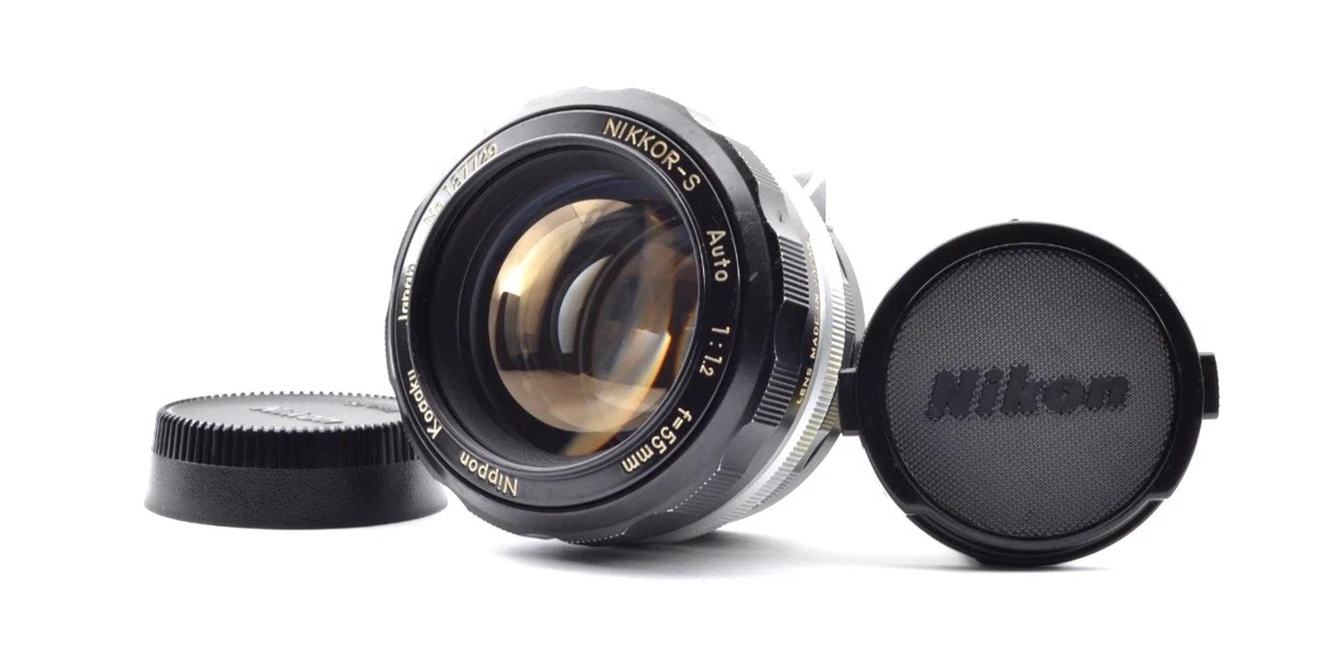 Nikon NIKKOR f/1.2 Camera Lenses 55mm Focal for sale | eBay