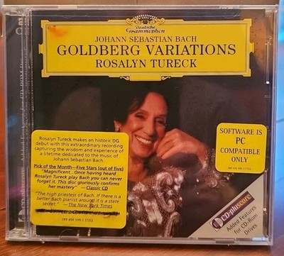 Rosalyn Tureck - Goldberg Variations (2 Audio CDs 1999) Deutsche Grammophon