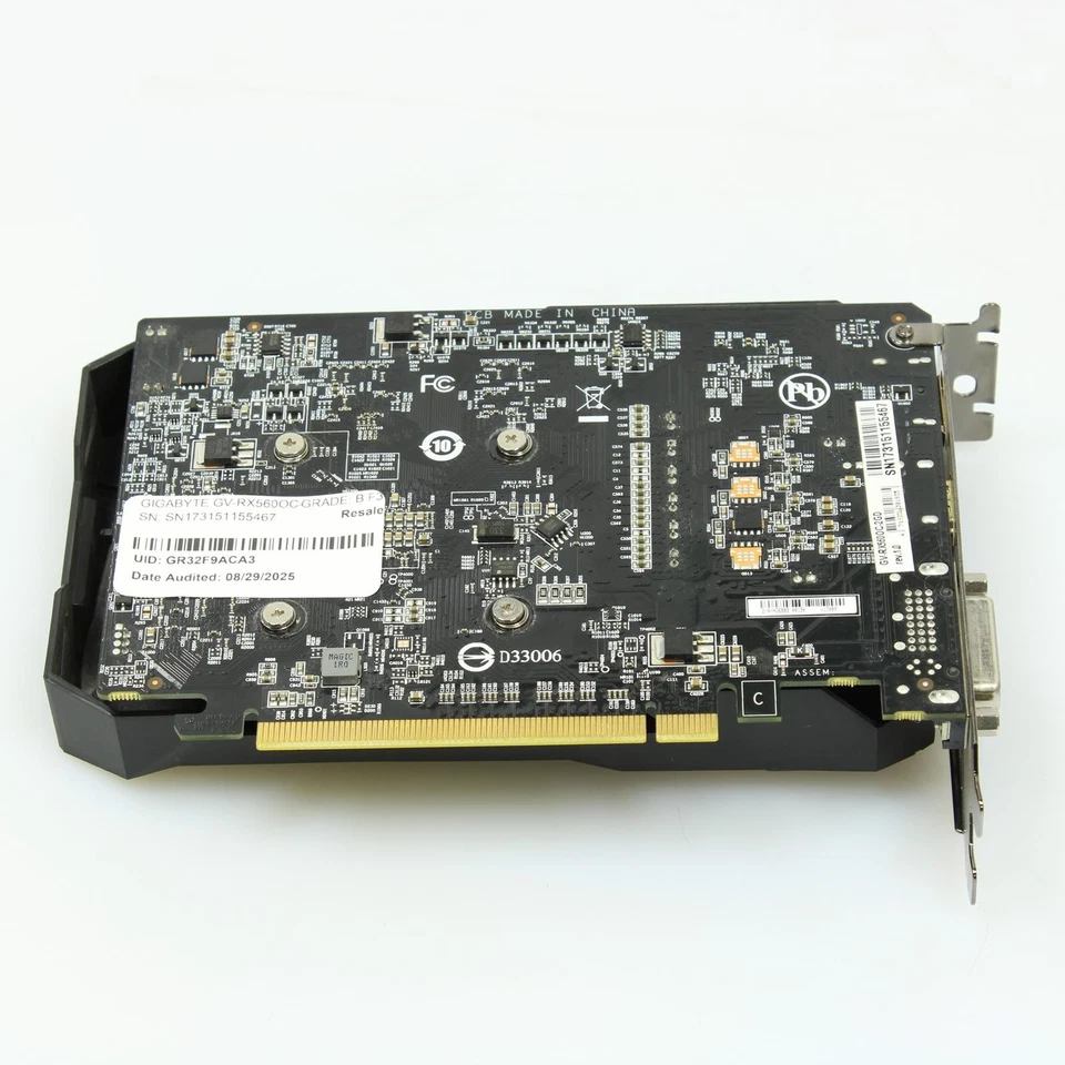 GIGABYTE Radeon RX 560 OC 2G 2GB GDDR5 Graphics Card - Image 2 of 4