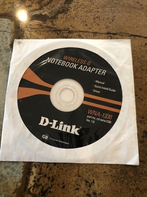 Witeless G Notebook Adapter D-link Cd