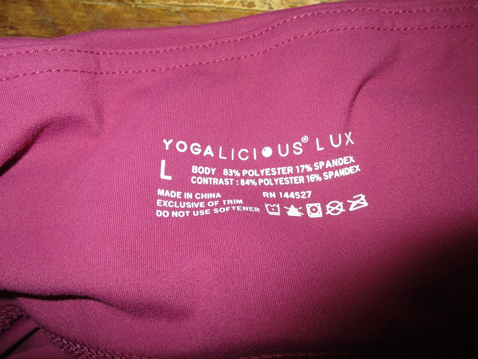 yogalicious lux stretch ankle leggings
