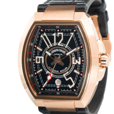 roberto cavalli BY FRANCK MULLER RV1G207L0061 Tonneau Japan model, Brand New