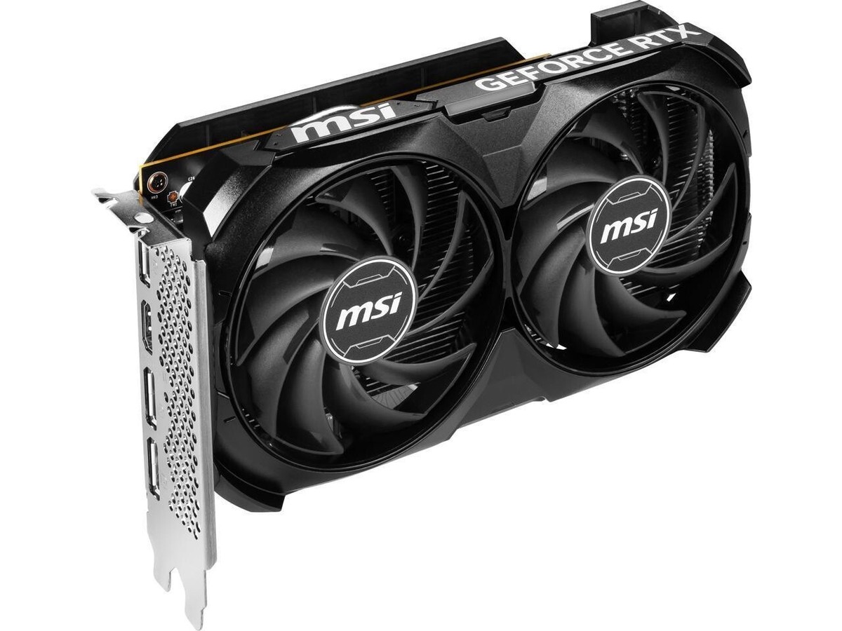 MSI GeForce RTX 4060 VENTUS 2X BLACK 8G OC Graphics Board