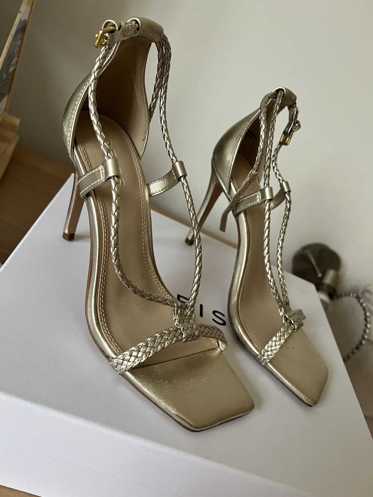 Reiss slingback heels sandal size 7 image 2