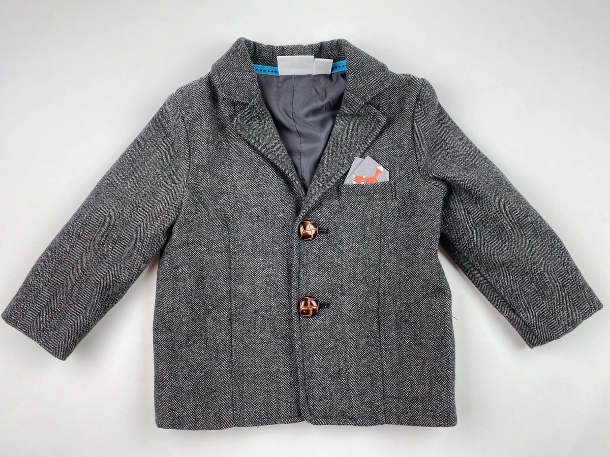 Buy Little one Kids Boy Clothing Sets Blazer Type Suit Set for Baby Newborn  (3-4 Years) Grey at Amazon.in