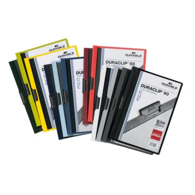 Klemmmappe DURACLIP  60 Businessmappe Sammelmappe DURABLE - Farbe & Stückzahl