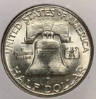 1955 P Franklin Silver Half Dollar¢ Gem BU 1169