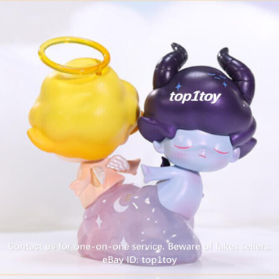 POP MART x DIMOO WORLD Zodiac Series Gemini Blind Box Mini Figure