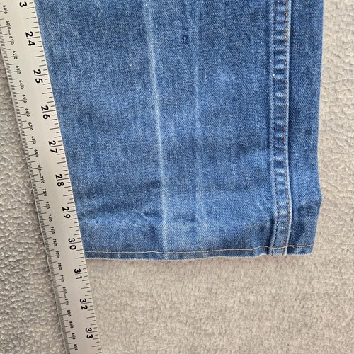 VINTAGE Wrangler Jeans 28 Blue Denim Cowboy Cut 13MWZ - Picture 6 of 12