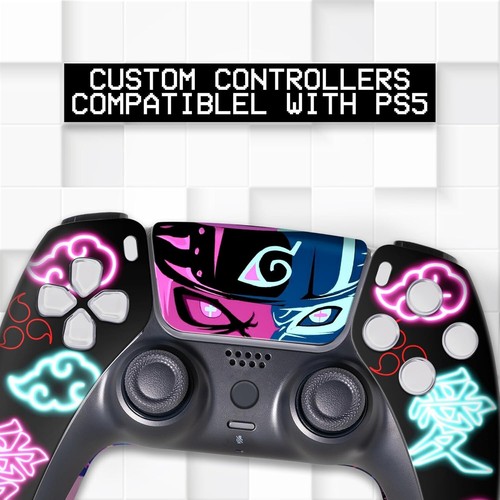 Vibrant Custom PS5 Controller mit Hydro-Dip Druck - Unikat & qualitätsgesichert - Bild 4 von 8