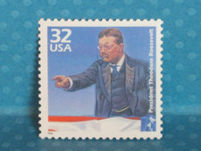 SINGLE Vintage  Stamp-Celebrate the Century,the 1900's: Theodore Roosevelt 3182b
