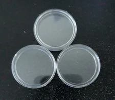 Qty. of(3)~30.6mm Acrylic Coin Capsule for US half dollar