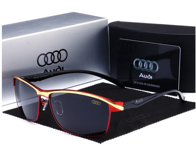 AUDI Man Polarized Sunglasses Classic Men's Lens UV400 Sunglasses With BOX