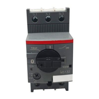MS132-0.16 manual motor starter 0.1-0.16A Motor circuit breaker with rotary knob