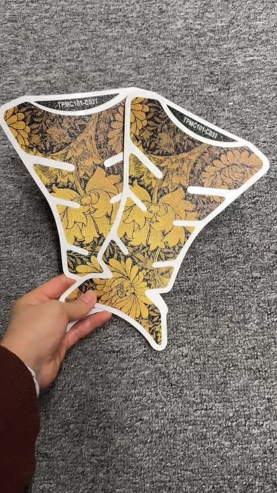 Tank Pad Durable Accessory Racing Style Graphic Durable Gas Tank ...