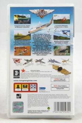 Jeu PSP Pilot Academy – Neuf Sous Blister, Version PAL Française, Simulateur De Vol 2006