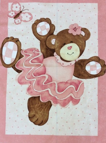 Springs Creative - Steele Creek Studio - Belinda Bear Panel 90cm - 100% Cotton - Picture 2 of 6