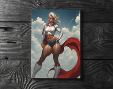 Power Girl Kara Zor-L DC Comic Poster Print - No Frame
