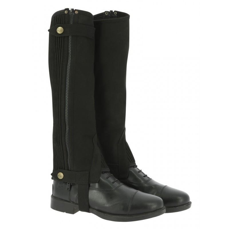 Mini-chaps équitation enfant RIDING WORLD Amara mollet noir taille 10 ans