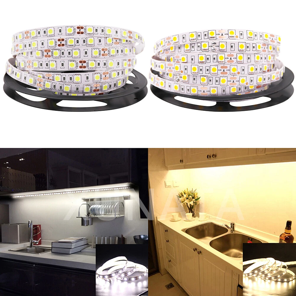 12v Mains Plug In 5050 Led Strip Light