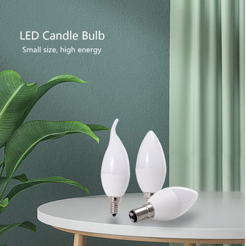 Dimmable Led Candle Bulb 220v 240v Light Bulbs 5w E14 B15 E12 3000k 4500k 6000k - Picture 9 of 15