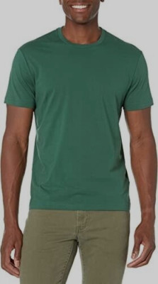 Goodthreads Men's Slim-Fit Short-Sleeve Cotton Crewneck T-Shirt GREEN XL NWT