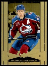 2021-22 Upper Deck Tim Hortons Gold Etchings Nathan MacKinnon #G-15 R107