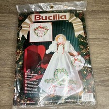 Bucilla Nicole Stamped Embroidery Approx. 14" Tall Fine Needlecrafts 83105 NIP