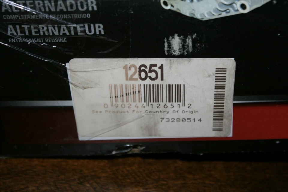 For Chevy Malibu 2004-2007 Remy 12651 Remanufactured Alternator - Image 2 of 4