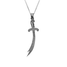 925 Sterling Silber Anhänger Schwert Kilic Zülfikar Hz Ali Aleviten Alevi  043