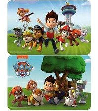 2er Set Paw Patrol Tischunterlage Tischset Platzdeckchen Malunterlage 43 x 28 cm