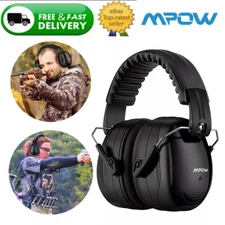 Mpow Ear Muffs Hearing Foldable Noise Reduction Protection Gun Shooting Range