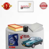 KIT Wartung Filter Und ÖL Fiat Tempra 1.6 63KW 86PS 1993