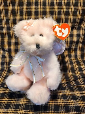2000  The Attic Treasures Collection  Ty Beanie Baby  Olympia  Pink Jointed