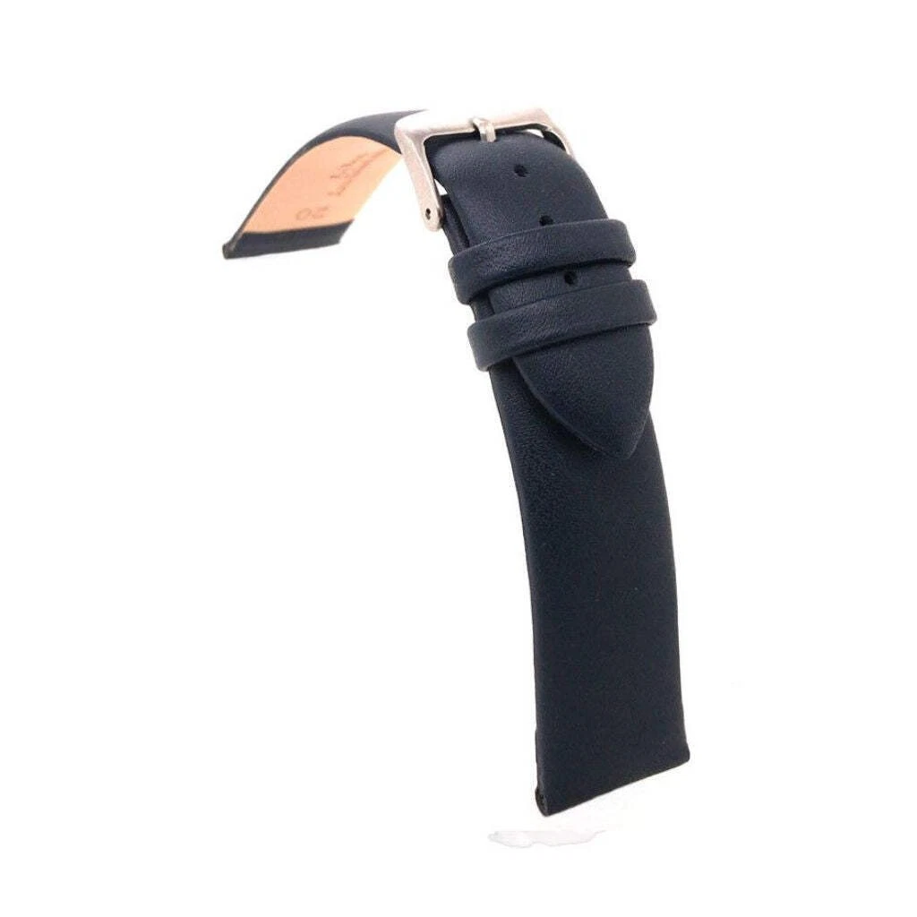 DILOY Cinturini per Orologi in Pelle Semi Imbottiti 20 22 24 MM