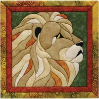 Quilt Magic 12-inch By 12-inch Lion Kit Quilt Magic 12-inch By 12-inch Lion Kit