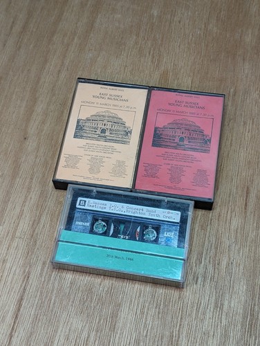East Sussex Young Musicians ~ Live Recordings Royal Albert Hall 1985 Audio Tapes - Picture 10 of 11