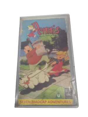 Dennis: Seven Madcap Adventures Vhs Playbox VHS - Cert. U