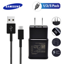 Adapter Fast Charger Type C With Android Phone Charging Cable For Samsung Galaxy