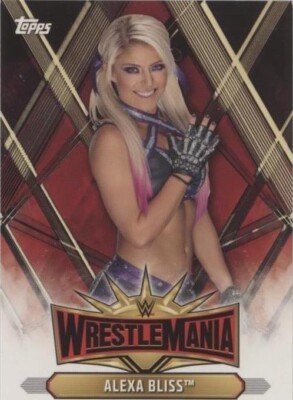 2019 Topps WWE Road to Wrestlemania - Wrestlemania 35 Roster #WM-14 Alexa Bliss