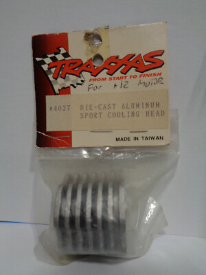 TRAXXAS 4037 Die-Cast Aluminum Sport Cooling Head, New DISCONTINUED x