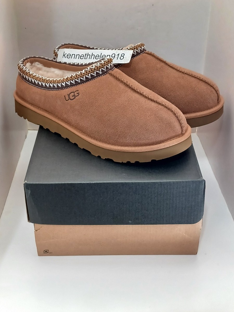 UGG Tasman Suede Slip-On Clog - Chestnut Brown UGG TASMAN WEATHER HYBRID WATERPROOF SLIP ON SUEDE CHESTNUT  main image 2