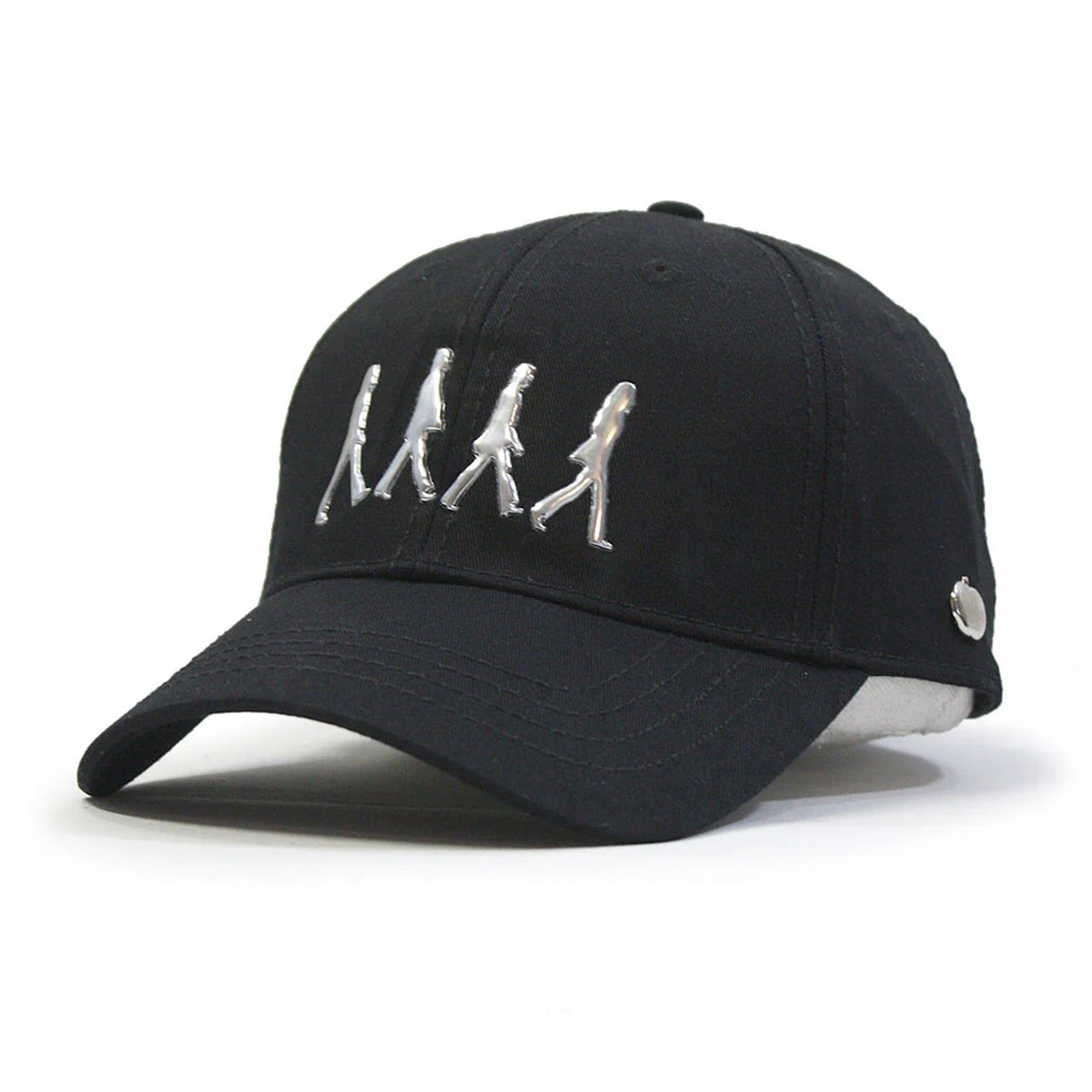 The Beatles Abbey Road Silver Side Apple Snapback Hat Black | eBay