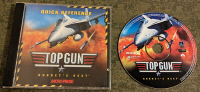 Top Gun : Hornet's Nest - rare retro pc game