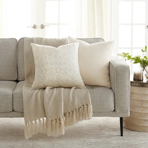 Kaycie Gray Fashion Collection Throw Pillows - Thumbnail 3