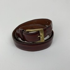 Dooney  Bourke Brown Leather Dress Belt Size 90/35 USA Made