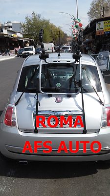 PORTABICI POSTERIORE X BICI PER FIAT 500 ANNO 2013 PER BICI UOMO