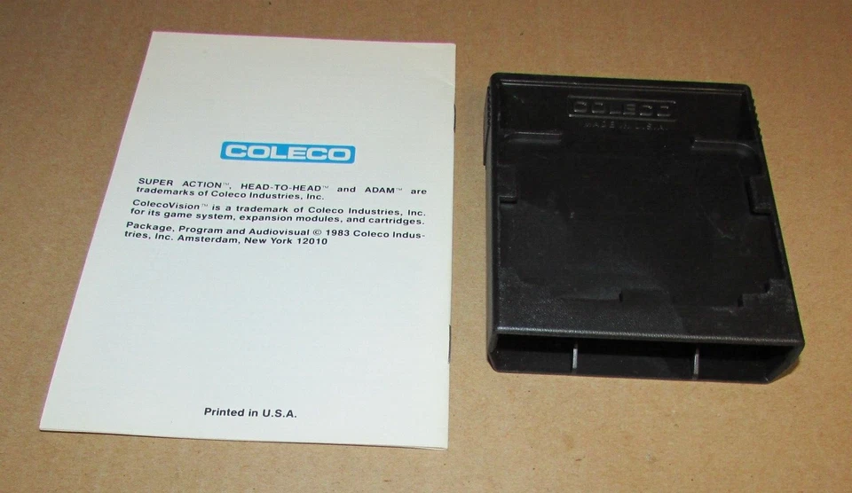 Super Action Baseball With Instruction Manual for Colecovision Authentic - Image 2 of 2